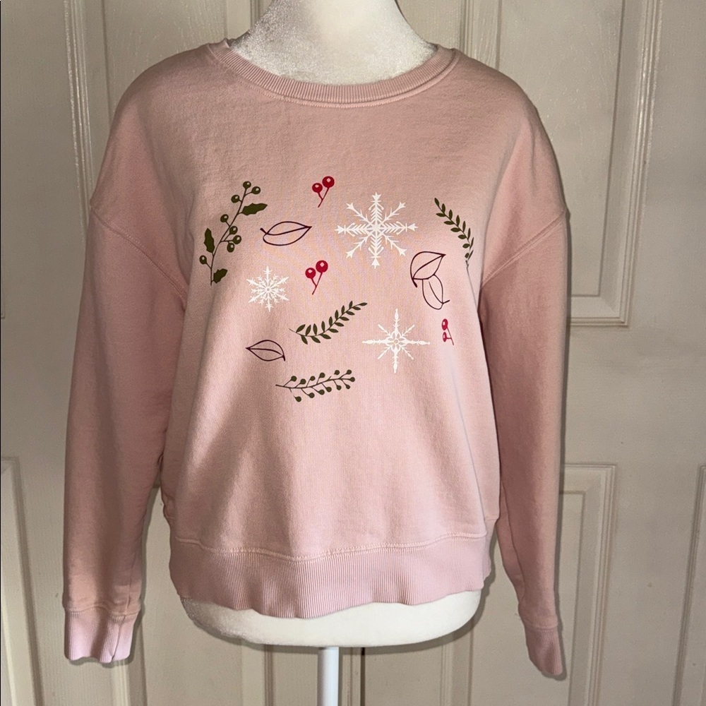 Pact Organic Cotton Winter Graphic Sweatshirt